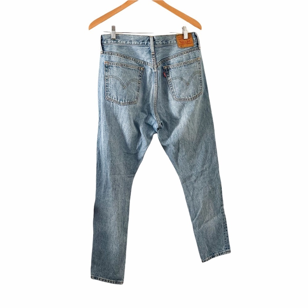 Levi’s 501 High Rise Distressed Button Fly Jeans - Picture 10 of 11